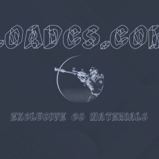 Minimalistic Blue GUI with background